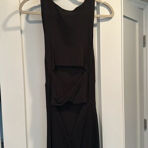 Trouvé Black Sleeveless Bodycon dress size small